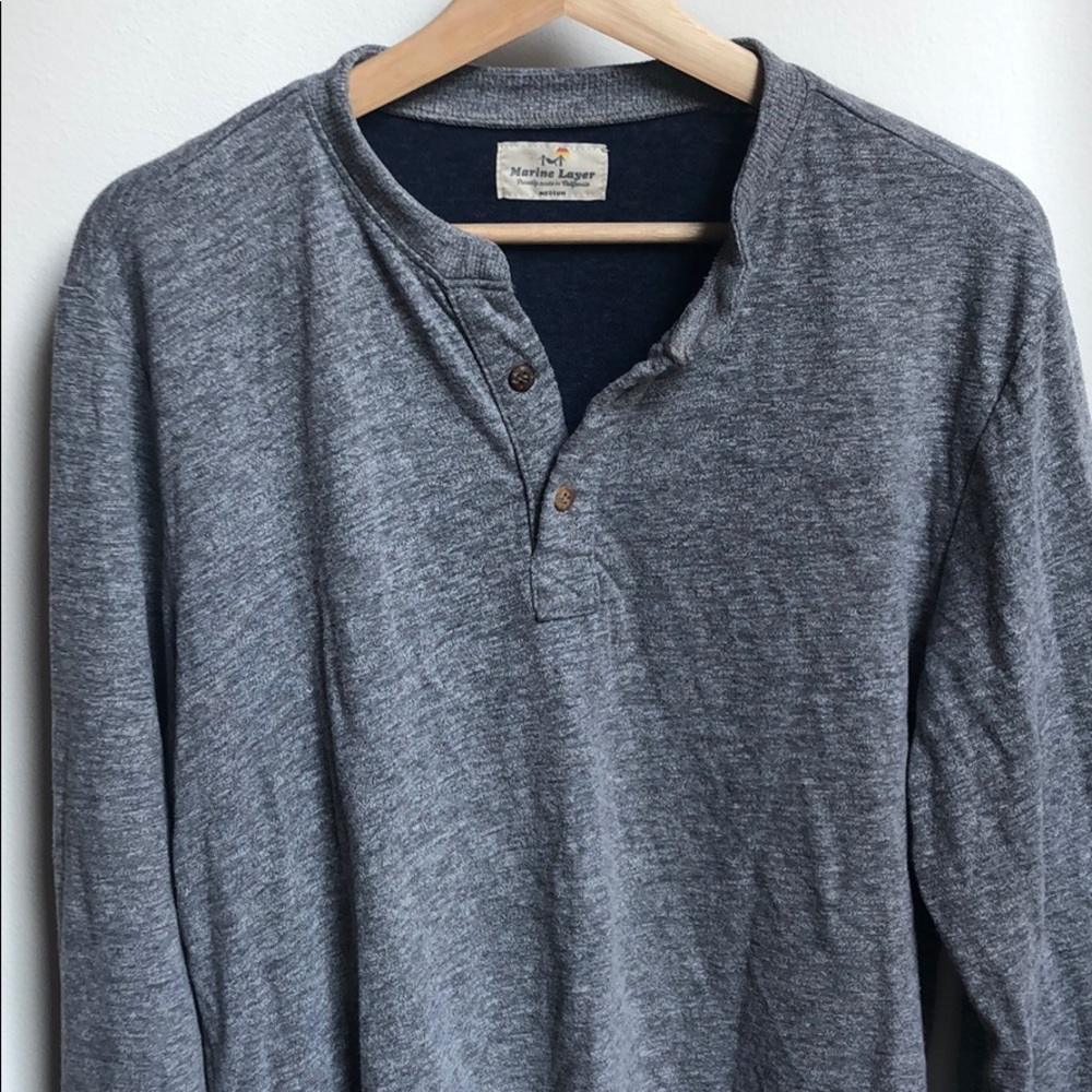 Double Knit Henley